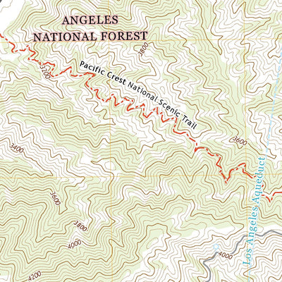 United States Geological Survey Lake Hughes, CA (2021, 24000-Scale) digital map