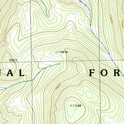 United States Geological Survey Lake Humphreys, CO (1986, 24000-Scale) digital map