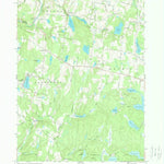 United States Geological Survey Lake Huntington, NY (1967, 24000-Scale) digital map
