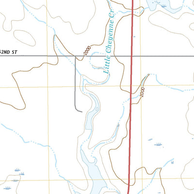 United States Geological Survey Lake Hurley NE, SD (2017, 24000-Scale) digital map