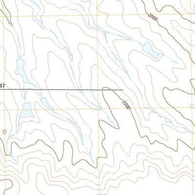 United States Geological Survey Lake Hurley NE, SD (2021, 24000-Scale) digital map