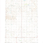 United States Geological Survey Lake Hurley SE, SD (1970, 24000-Scale) digital map