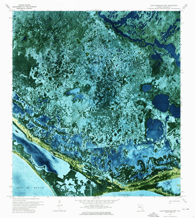 United States Geological Survey Lake Ingraham East, FL (1972, 24000-Scale) digital map
