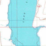 United States Geological Survey Lake Ione, WY (1955, 24000-Scale) digital map