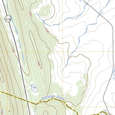 United States Geological Survey Lake Isabel, NM (2023, 24000-Scale) digital map