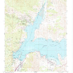 United States Geological Survey Lake Isabella North, CA (1972, 24000-Scale) digital map