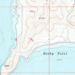 United States Geological Survey Lake Isabella North, CA (1972, 24000-Scale) digital map