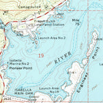 United States Geological Survey Lake Isabella North, CA (1972, 24000-Scale) digital map