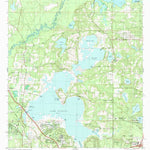 United States Geological Survey Lake Jackson, FL (1982, 24000-Scale) digital map