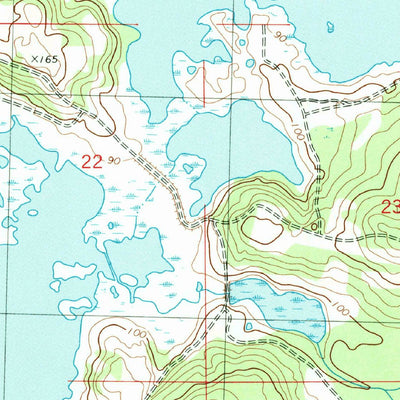 United States Geological Survey Lake Jackson, FL (1982, 24000-Scale) digital map