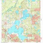 United States Geological Survey Lake Jackson, FL (1999, 24000-Scale) digital map