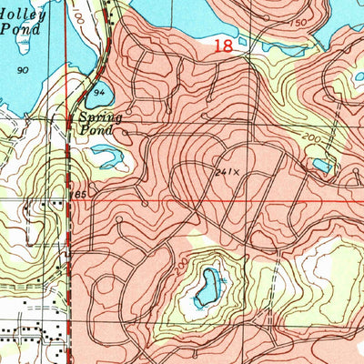United States Geological Survey Lake Jackson, FL (1999, 24000-Scale) digital map