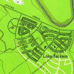 United States Geological Survey Lake Jackson, TX (1943, 24000-Scale) digital map