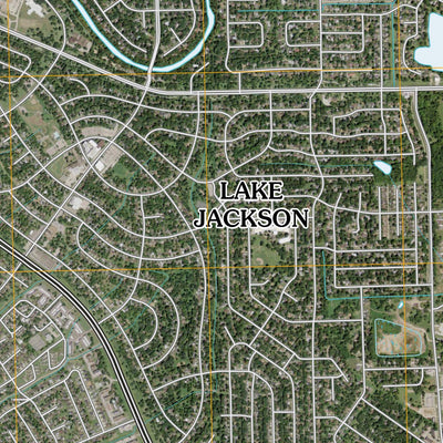 United States Geological Survey Lake Jackson, TX (2010, 24000-Scale) digital map