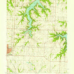 United States Geological Survey Lake Jacomo, MO (1957, 24000-Scale) digital map