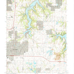 United States Geological Survey Lake Jacomo, MO (1990, 24000-Scale) digital map