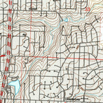 United States Geological Survey Lake Jacomo, MO (1996, 24000-Scale) digital map