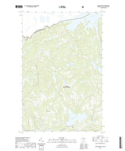 United States Geological Survey Lake Jeanette, MN (2022, 24000-Scale) digital map