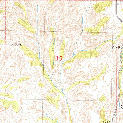United States Geological Survey Lake Jessie, ND (1978, 24000-Scale) digital map