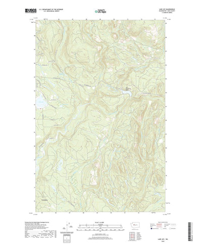 United States Geological Survey Lake Joy, WA (2020, 24000-Scale) digital map