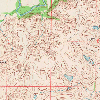 United States Geological Survey Lake Kahola, KS (1972, 24000-Scale) digital map