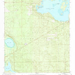 United States Geological Survey Lake Kerr, FL (1970, 24000-Scale) digital map
