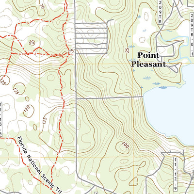 United States Geological Survey Lake Kerr, FL (2021, 24000-Scale) digital map