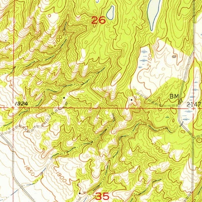 United States Geological Survey Lake Klingenberg, ND (1956, 24000-Scale) digital map