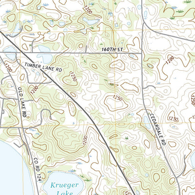 United States Geological Survey Lake Koronis, MN (2022, 24000-Scale) digital map