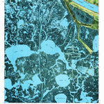 United States Geological Survey Lake Laurier, LA (1973, 24000-Scale) digital map