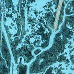United States Geological Survey Lake Laurier, LA (1973, 24000-Scale) digital map