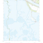 United States Geological Survey Lake Laurier, LA (2020, 24000-Scale) digital map
