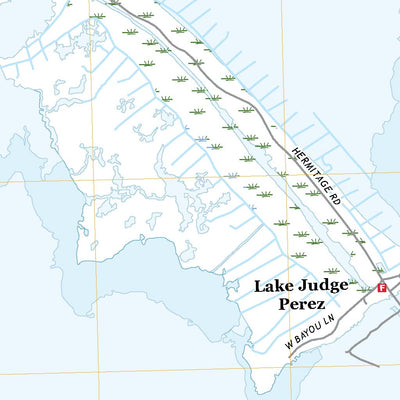 United States Geological Survey Lake Laurier, LA (2020, 24000-Scale) digital map