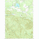 United States Geological Survey Lake Lawrence, WA (1990, 24000-Scale) digital map