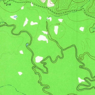United States Geological Survey Lake Leon, TX (1964, 24000-Scale) digital map