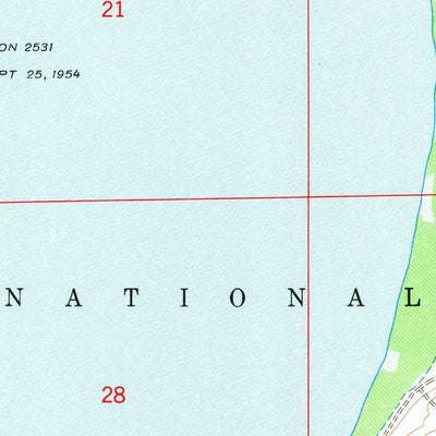 United States Geological Survey Lake Lowell, ID (1958, 24000-Scale) digital map