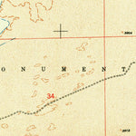 United States Geological Survey Lake Lucero, NM (1950, 24000-Scale) digital map