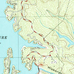 United States Geological Survey Lake Lure, NC (1982, 24000-Scale) digital map