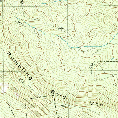 United States Geological Survey Lake Lure, NC (1982, 24000-Scale) digital map