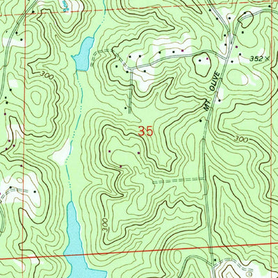 United States Geological Survey Lake Lurleen, AL (1978, 24000-Scale) digital map