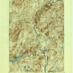 United States Geological Survey Lake Luzerne, NY (1903, 62500-Scale) digital map