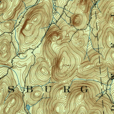 United States Geological Survey Lake Luzerne, NY (1903, 62500-Scale) digital map