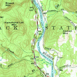 United States Geological Survey Lake Luzerne, NY (1955, 62500-Scale) digital map
