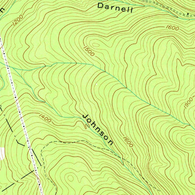 United States Geological Survey Lake Lynn, PA-WV (V1, 1960) digital map