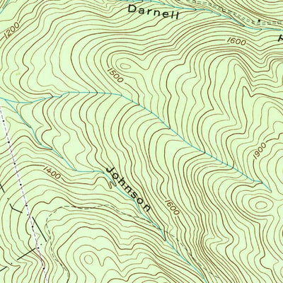 United States Geological Survey Lake Lynn, PA-WV (V2, 1960) digital map