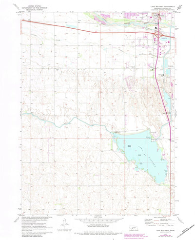 United States Geological Survey Lake Maloney, NE (1970, 24000-Scale) digital map