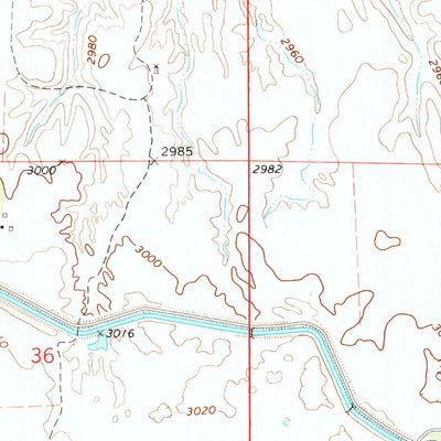 United States Geological Survey Lake Maloney, NE (1970, 24000-Scale) digital map