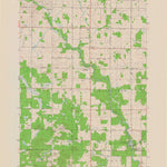 United States Geological Survey Lake Manakiki, WI (1979, 24000-Scale) digital map