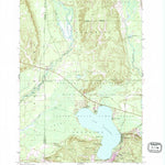 United States Geological Survey Lake Margrethe, MI (1950, 24000-Scale) digital map