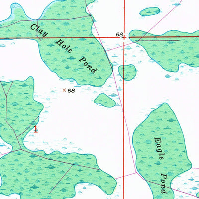 United States Geological Survey Lake Marian NE, FL (1953, 24000-Scale) digital map